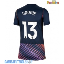Camisa de time de futebol Tottenham Hotspur Destiny Udogie #13 Replicas 2º Equipamento Feminina 2026-27 Manga Curta